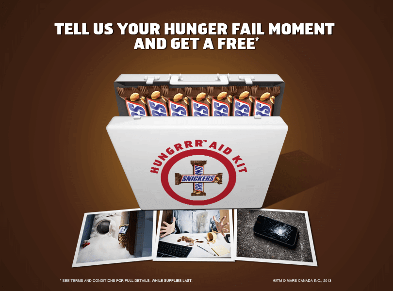 Snickers Canada Free Sample (Expired)