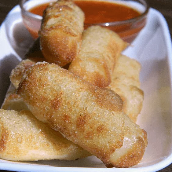 Homemade Wonton Cheesesticks