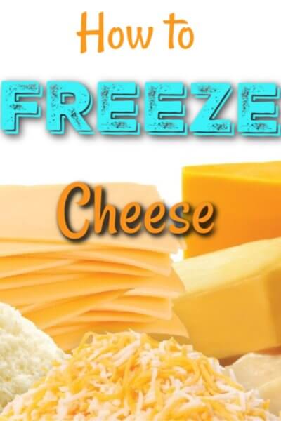 How to freeze Cheese Tutorial