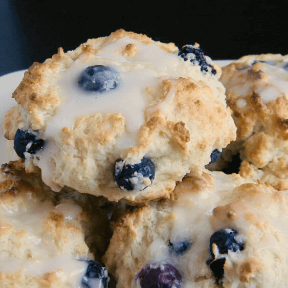 Blueberry Biscuits