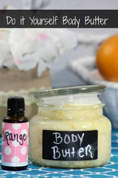 DIY Orange Body Butter |