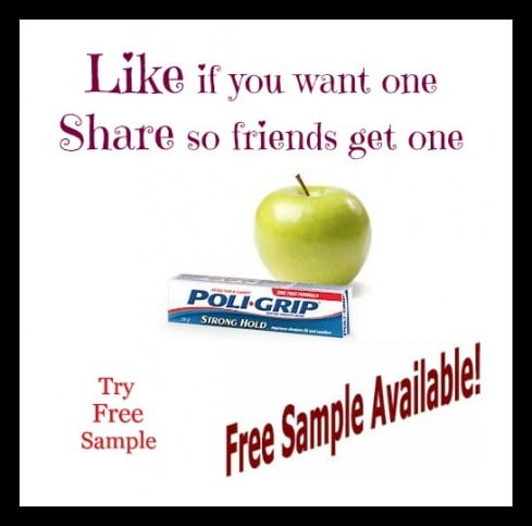 Free Sample Of Poligrip Denture Adhesive Cream