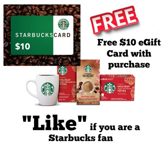 starbucks canada egift