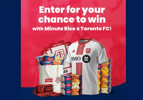 Minute Rice Canada Contest - WIN Minute Rice x Toronto FC Prizes!