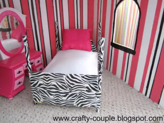 Barbie Bed diy tutorial