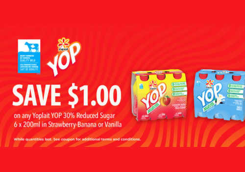 Check Out Some of the Best Deals and Free Samples in Canada | Canadian Free Stuff Save $1.00 with Yoplait Coupons canada