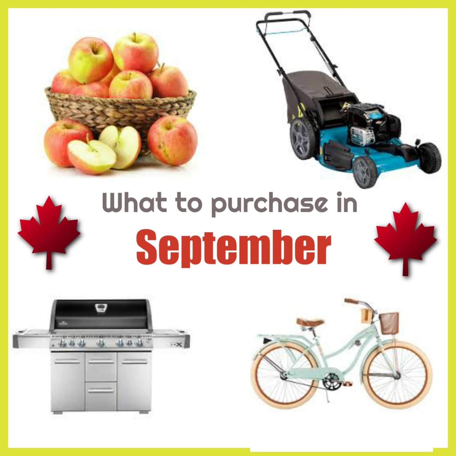 What to Buy in September