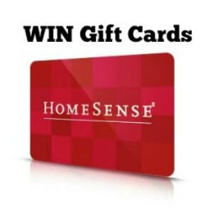 HomeSense Contest ~ WIN a $100 shopping spree (Weekly)