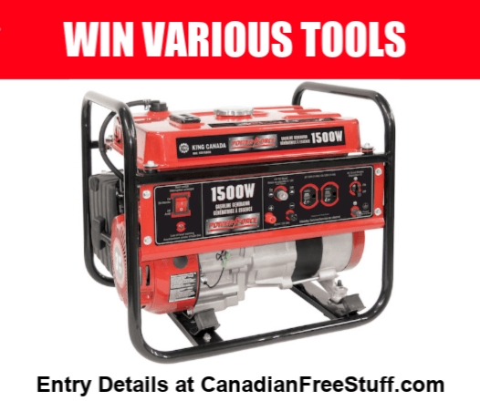 Canadian Woodworking Contest: WIN Cordless Drill and various tools