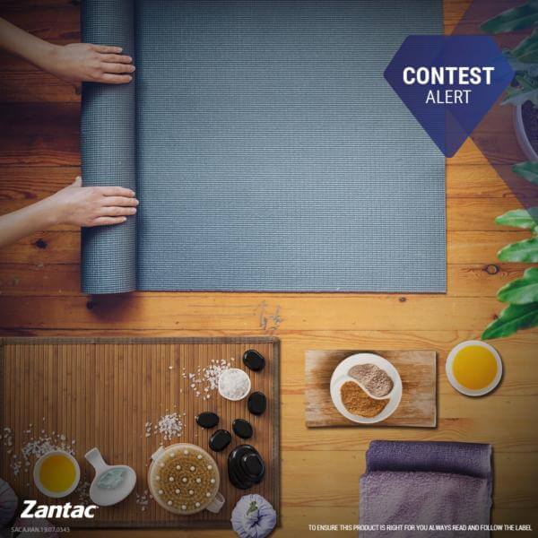 Zantac Contest: Win 1 of TWO Stress-relief baskets