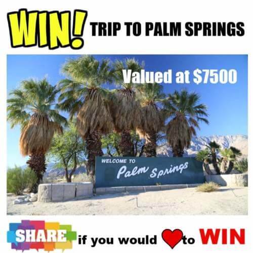 Calvin Klein Contest: Win Trip To Palm Springs, California