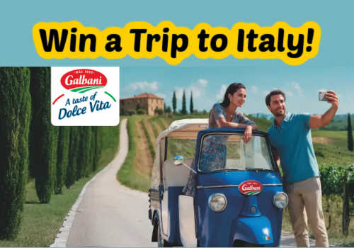Check Out Some of the Best Deals and Free Samples in Canada | Canadian Free Stuff Win a Trip to Italy! New Galbani Cheese Contest