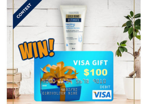 Gold Bond Contest – WIN a $100 Visa Gift Card