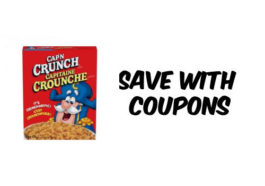 Captain Crunch Cereal Coupons for Canada~ Printable Savings