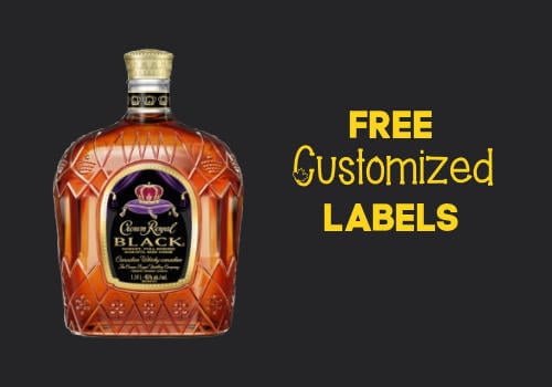 Crown Royal Bottle Label - Free Personalized Labels