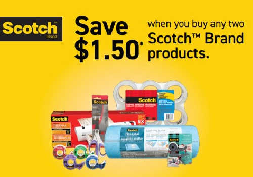 New 3M & Scotch Canada Coupon is available. By using coupons you can save money each week! Visit us today and learn more about this coupon!