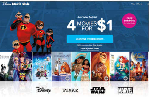 Disney Movie Club Canada