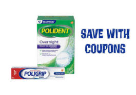 Polident Coupons I Canada I Print I Save $3.00 on Poligrip