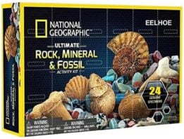National Geographic Rock Mineral Fossil Advent Calendar - one of our list of best Advent Calendar 2021 Canada