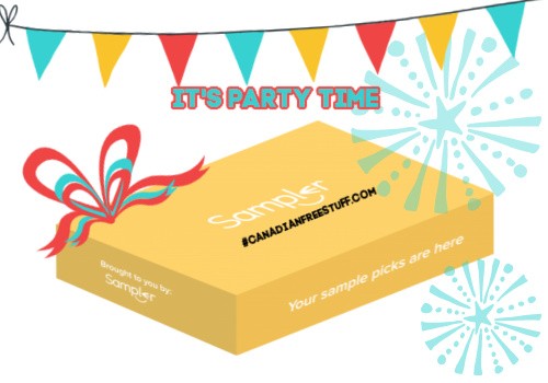 Sampler Party Giveaway FREE Stuff