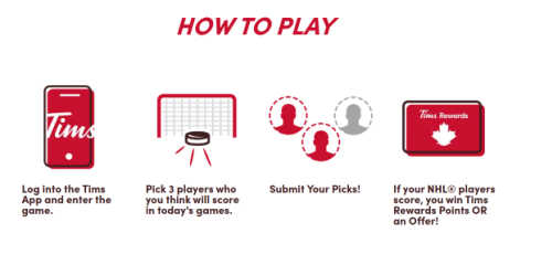 Tim Hortons on X: Play #NHLHockeyChallenge tonight on the Tims