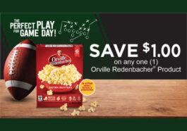 Orville Coupon for Popcorn: Save $2.00 in Total