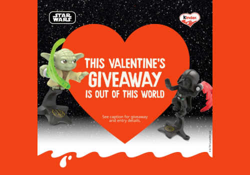Kinder Contest Canada- Win a Star Wars & Chocolate Prize Pack