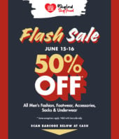 Red Apple Fathers Day Flash Sale Coupon