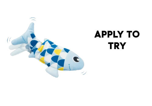 Catit - Apply to try toy fish for cats