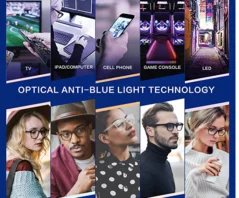 Blue light glasses protect your eyes from computer screens