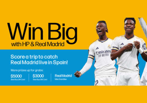 HP Contest – Win a Trip to Real Madrid in Spain