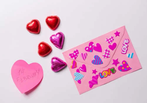 Valentine day Cardson