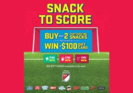 Kelloggs Snack to Score Contest – Win 1 of 300 $100 Grocery Gift Cards!