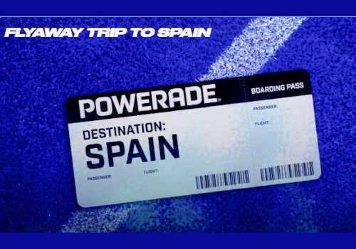 Win a trip for 2 to Spain in this new Powerade Contest