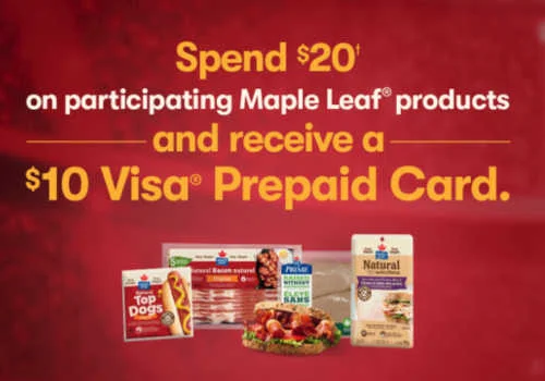 Maple leaf rebate