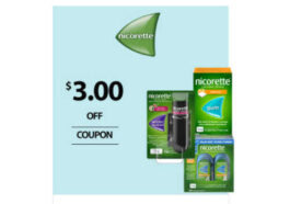 Nicorette Coupon for Canada - Save $10.00 off Nicorette Gum