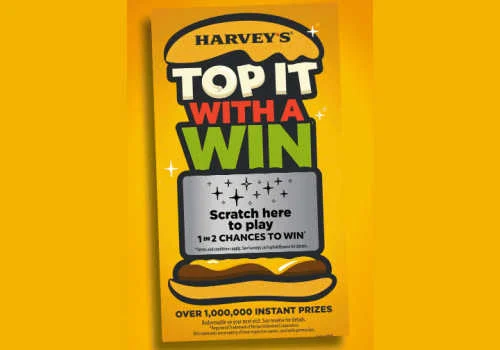 Check Out Some of the Best Deals and Free Samples in Canada | Canadian Free Stuff Harveys Top it with a Win Contest 2026 -Win instant prizes when you scratch to win in this Harveys Contest. Harveys Canada Contest