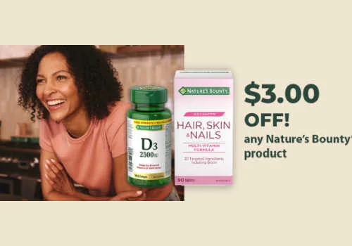 Natures Bounty Coupon Canada
