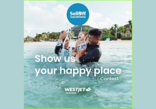 Sell Off Vacations Contest: Win a $3000 WestJet Vacations Travel Voucher