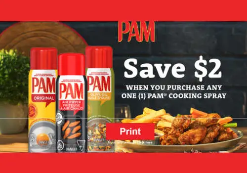 Check Out Some of the Best Deals and Free Samples in Canada | Canadian Free Stuff Pam Cooking Spray Coupon Canada 2026 -Save $2.00 off Pam with this printable Pam Coupon