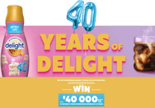 Check Out Some of the Best Deals and Free Samples in Canada | Canadian Free Stuff International delight Canada celebrate 40 years contest -Win up to $40,000 in prizes!
