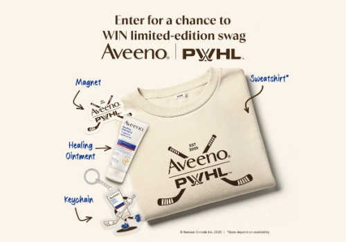 Check Out Some of the Best Deals and Free Samples in Canada | Canadian Free Stuff Aveeno Contest for Canada- Win a Aveeno x PWHL Contest Prize