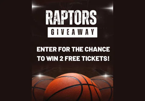FujiFilm Contest for Canada 2026-Win 2 Tickets to a Toronto Raptors Game with this FujiFilm Canada Contest