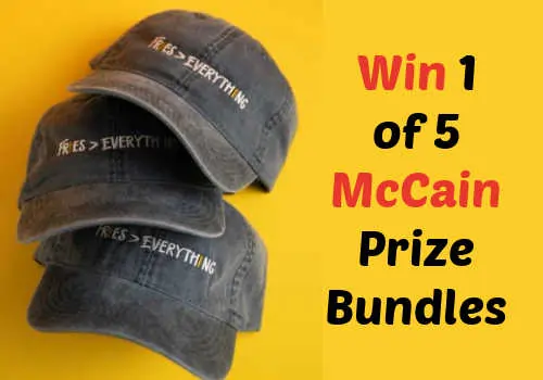 Check Out Some of the Best Deals and Free Samples in Canada | Canadian Free Stuff Win 1 of 5 McCain Canada Prize Bundles in this new McCain Contest