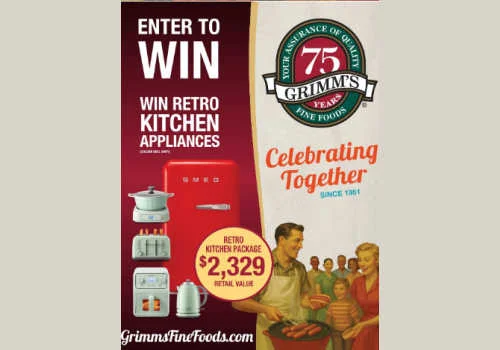 Check Out Some of the Best Deals and Free Samples in Canada | Canadian Free Stuff Win a Retro Kitchen Prize Package valued at over $2,300 in this new Grimms Canada Contest