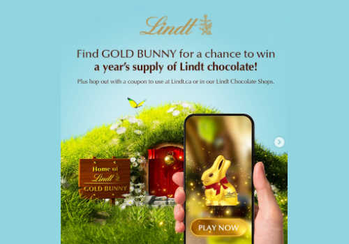 Check Out Some of the Best Deals and Free Samples in Canada | Canadian Free Stuff Lindt Canada contest-win free Lindt chocolate for a year in their new Easter contest.