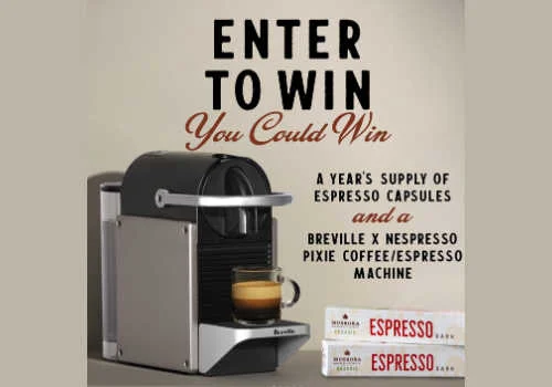 Breville Contest – WIN a Brand New Breville × Nespresso machine