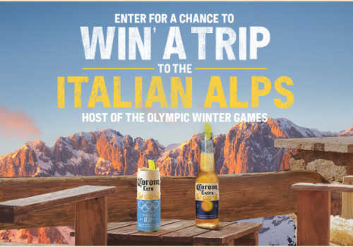 Corona Contest for Canada-Win a Trip for two to Italy