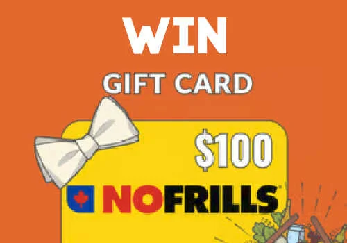 No Frills Contest: Win a $100 No Frills Gift Card!!