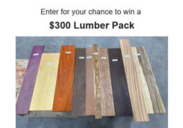 Canadian Woodworking Contest: Win a $300 Lumber Prize